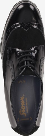 SIOUX Lace-Up Shoes ' Meredith-703-XL ' in Black