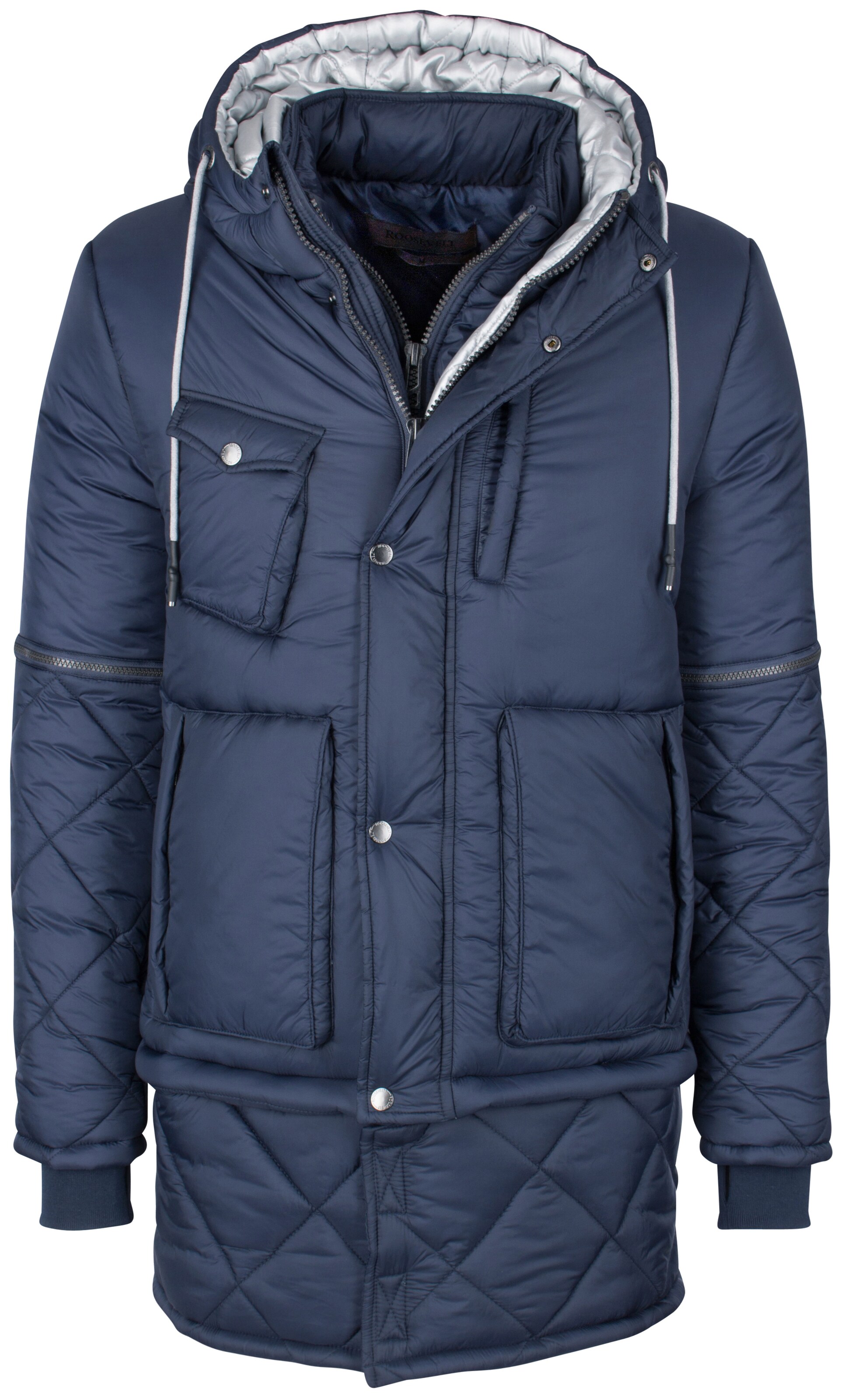 Roosevelt - Winterparka in de kleur Blauw