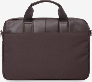 KNOMO Laptop Bag 'Brompton' in Brown