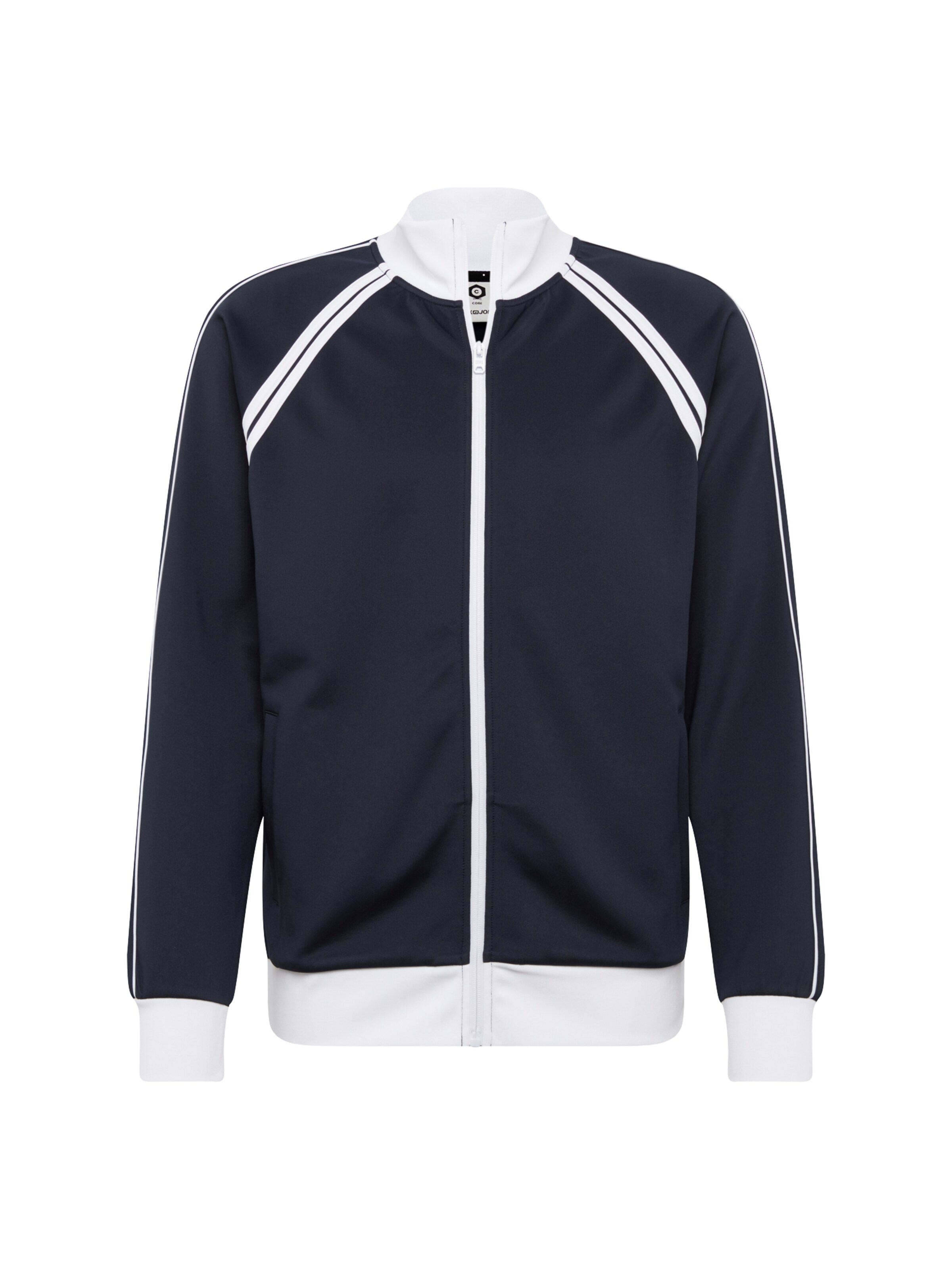 JACK & JONES - Sweatvest 'COERNIE' in de kleur Donkerblauw