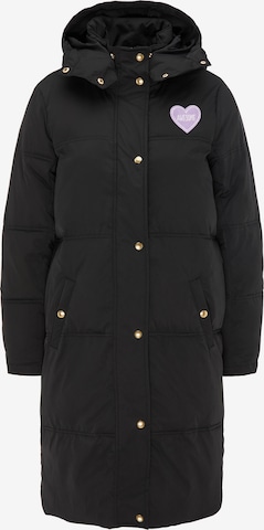 Manteau d’hiver MYMO en noir : devant