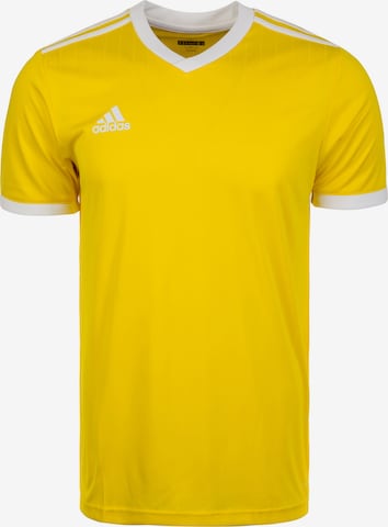 T-Shirt fonctionnel 'Tabela' ADIDAS PERFORMANCE en jaune : devant