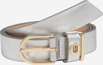 TOMMY HILFIGER Bälte 'Classic 2.5' i silver: framsida