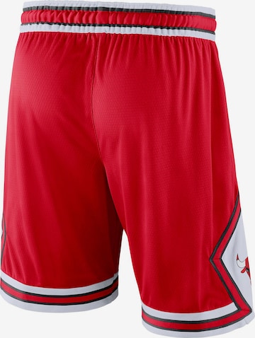 NIKE Loosefit Basketball-Shorts 'Chicago Bulls' in Rot