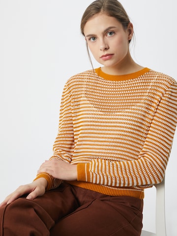 ABOUT YOU Sweater 'Donia' in Orange: front
