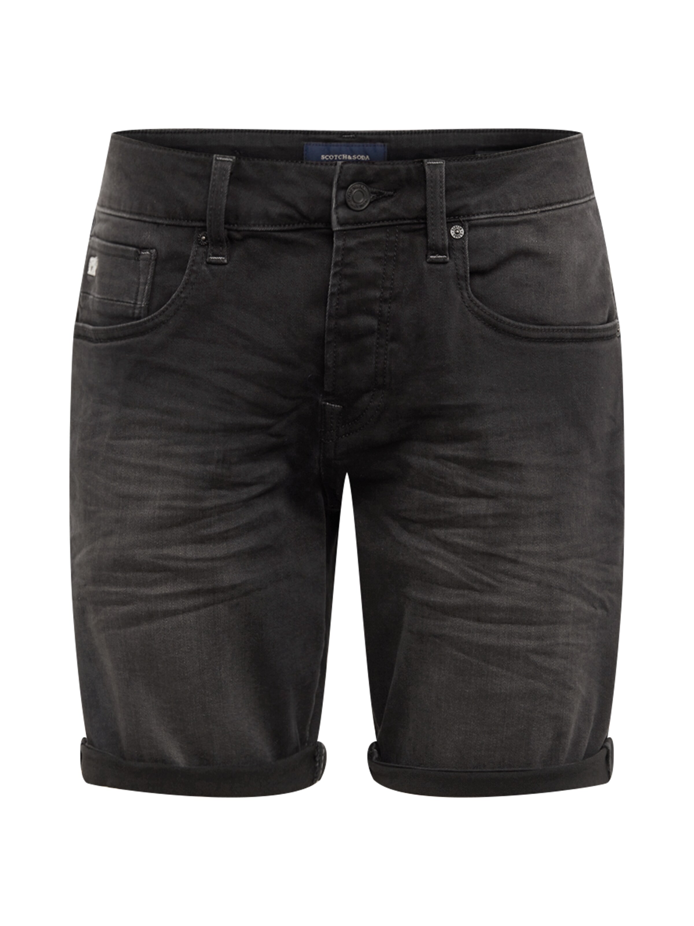 SCOTCH & SODA - Jeans 'Ralston' in de kleur Black denim