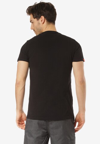 T-Shirt Superdry en noir