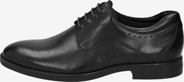 SIOUX Lace-Up Shoes in Black