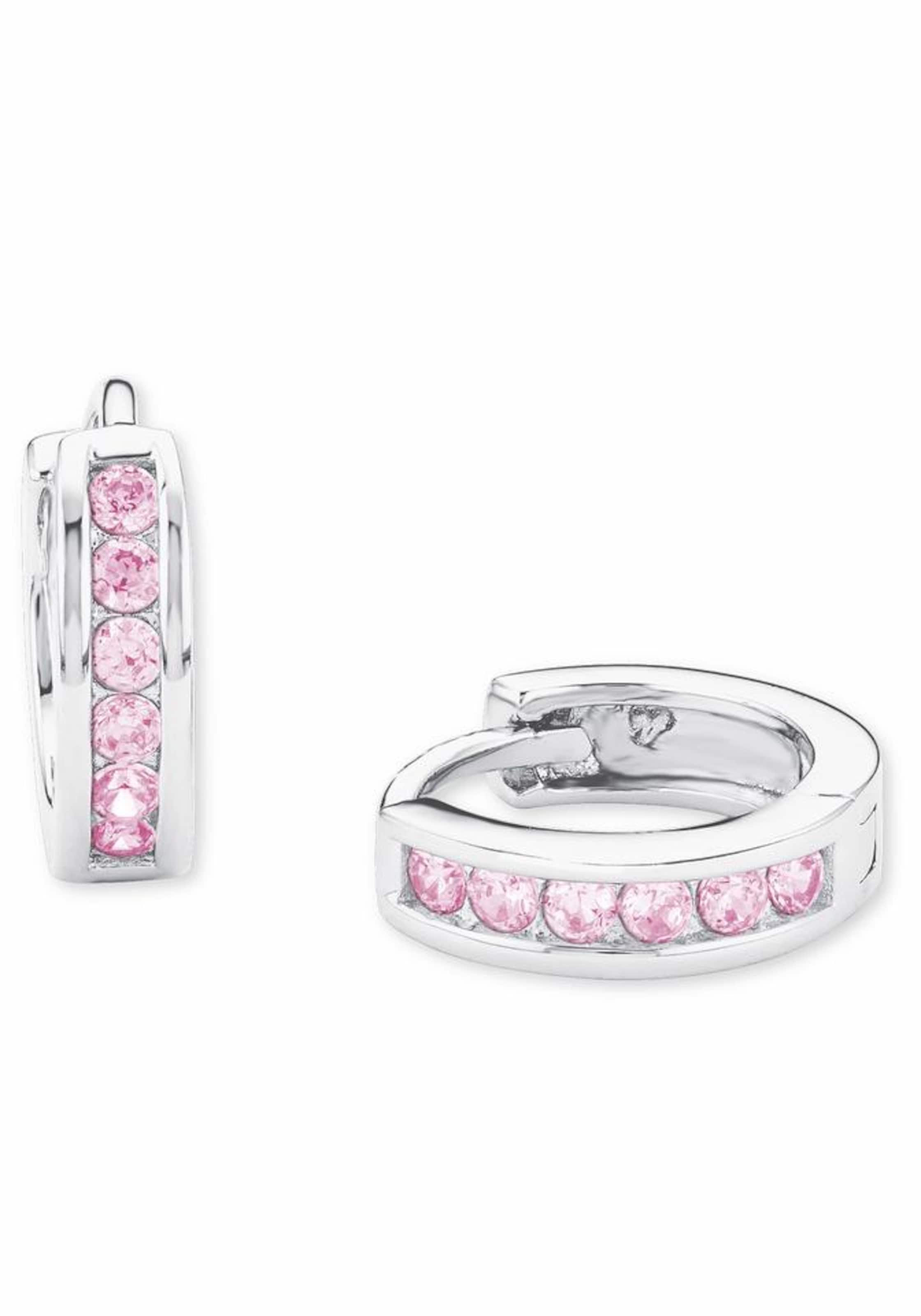 PRINZESSIN LILLIFEE Ohhringe in Silber: Vorderseite