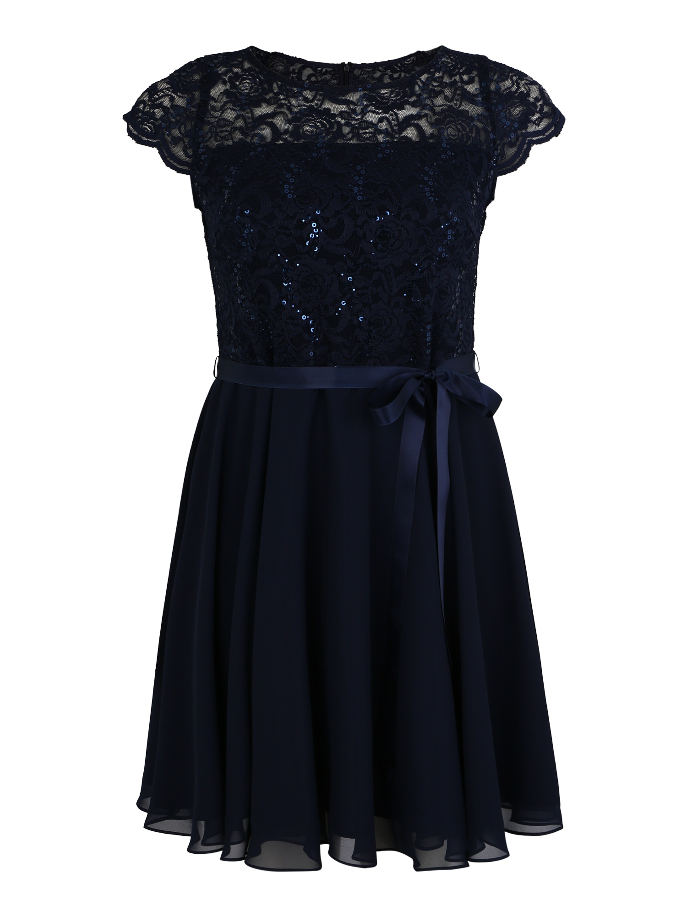 SWING Curve - Cocktailjurk in de kleur Marine