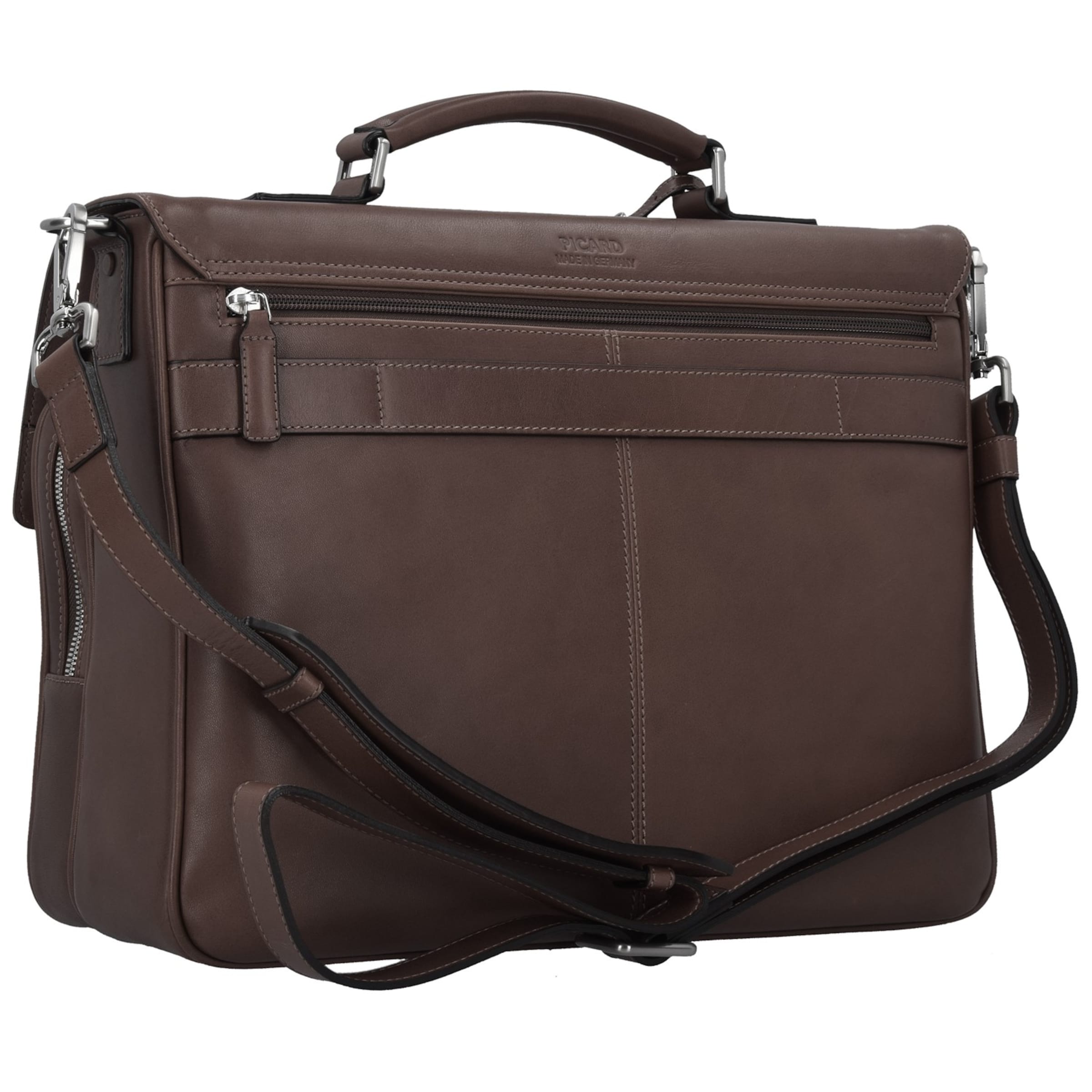 Picard Aktentas 'Authentic' in Bruin