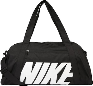 Sac de sport NIKE 'Gym Club' en noir / blanc