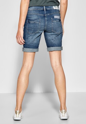 CECIL Loosefit Shorts 'Scarlett' in Blau