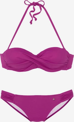 s.Oliver Balconette Bikini in Pink: predná strana