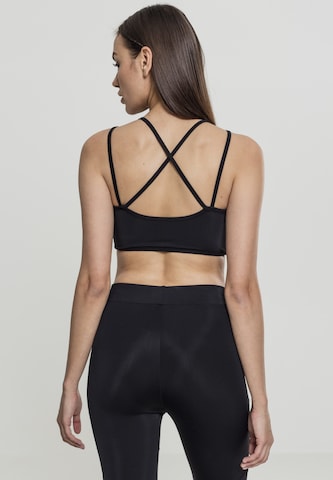 Urban Classics Bustier BH in Zwart