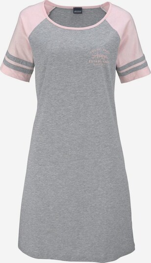 Camicia da notte ARIZONA di colore grigio sfumato / rosa chiaro, Visualizzazione prodotti