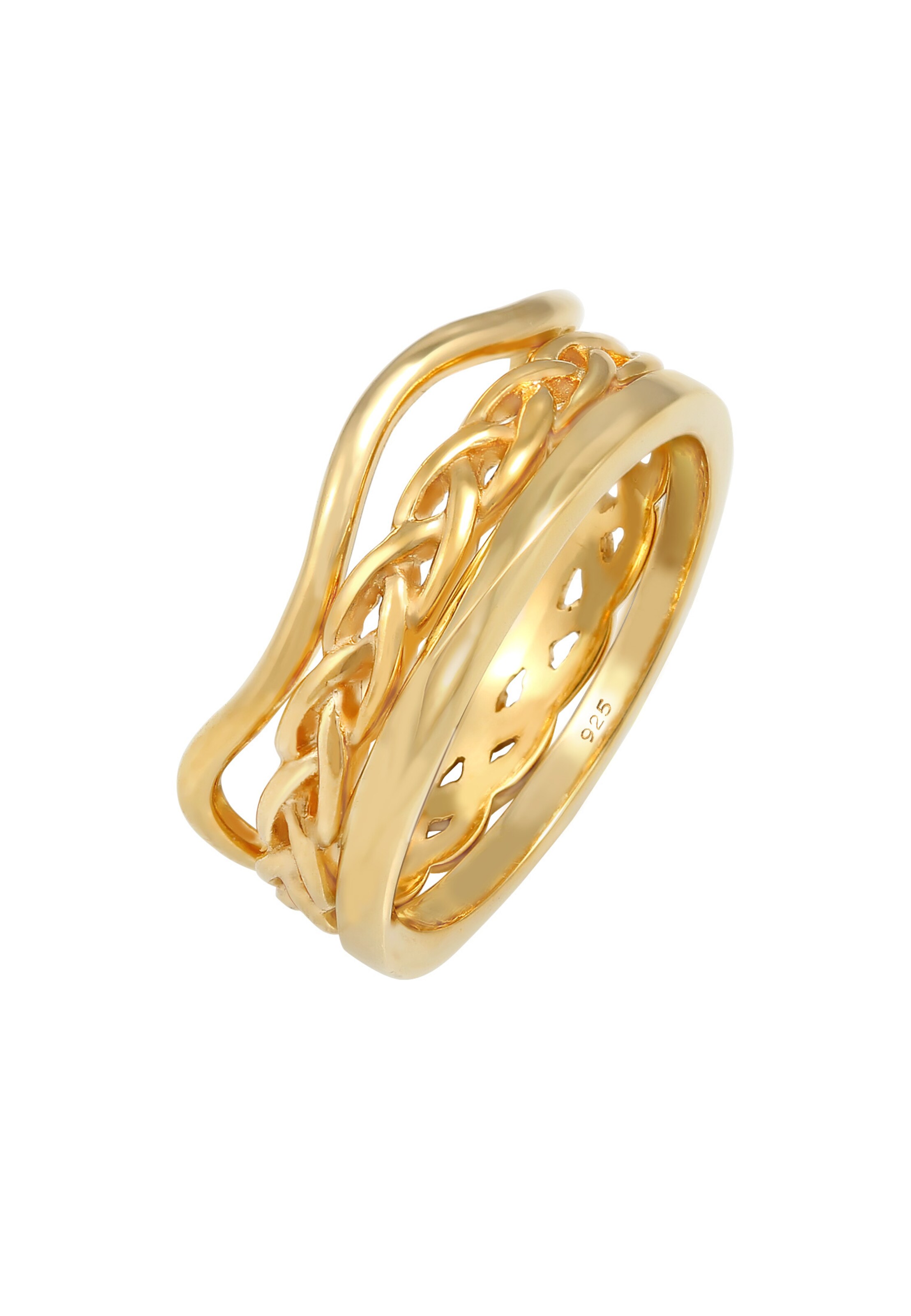 ELLI Ring in Gold: Vorderseite
