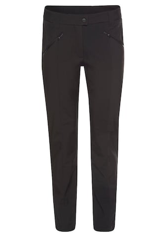 CMP Slimfit Softshellhose in Schwarz: predná strana