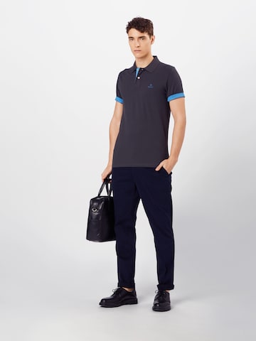 Regular fit Tricou de la GANT pe gri