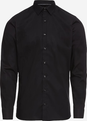 OLYMP Business Shirt in Black: front