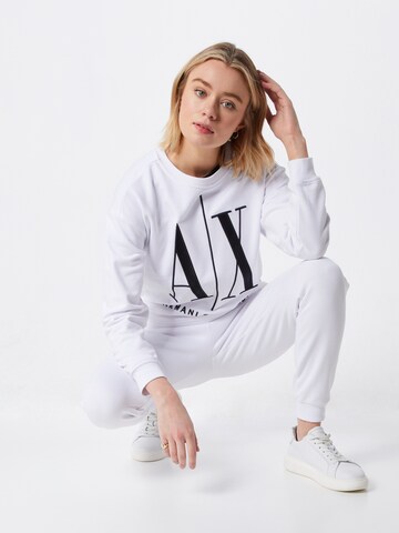 ARMANI EXCHANGE Zúžený Kalhoty '8NYPCX' – bílá