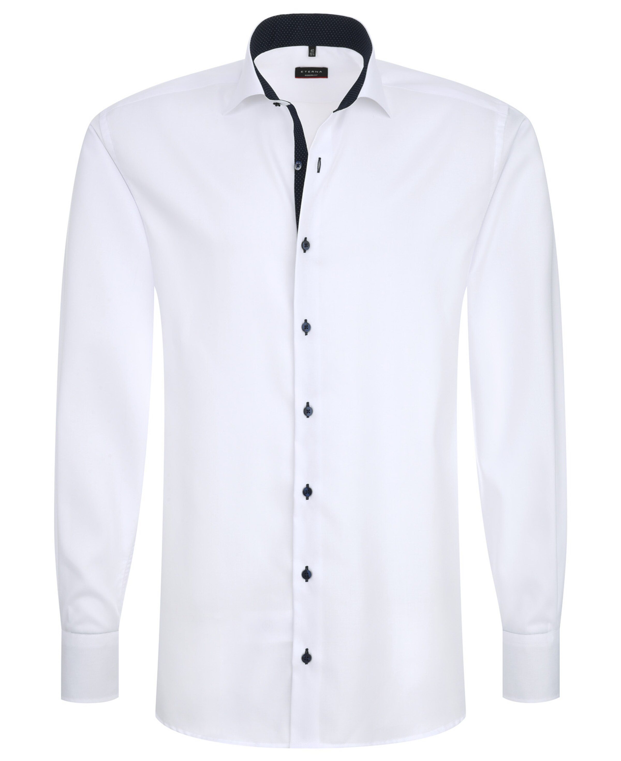 ETERNA - Zakelijk overhemd in de kleur Wit