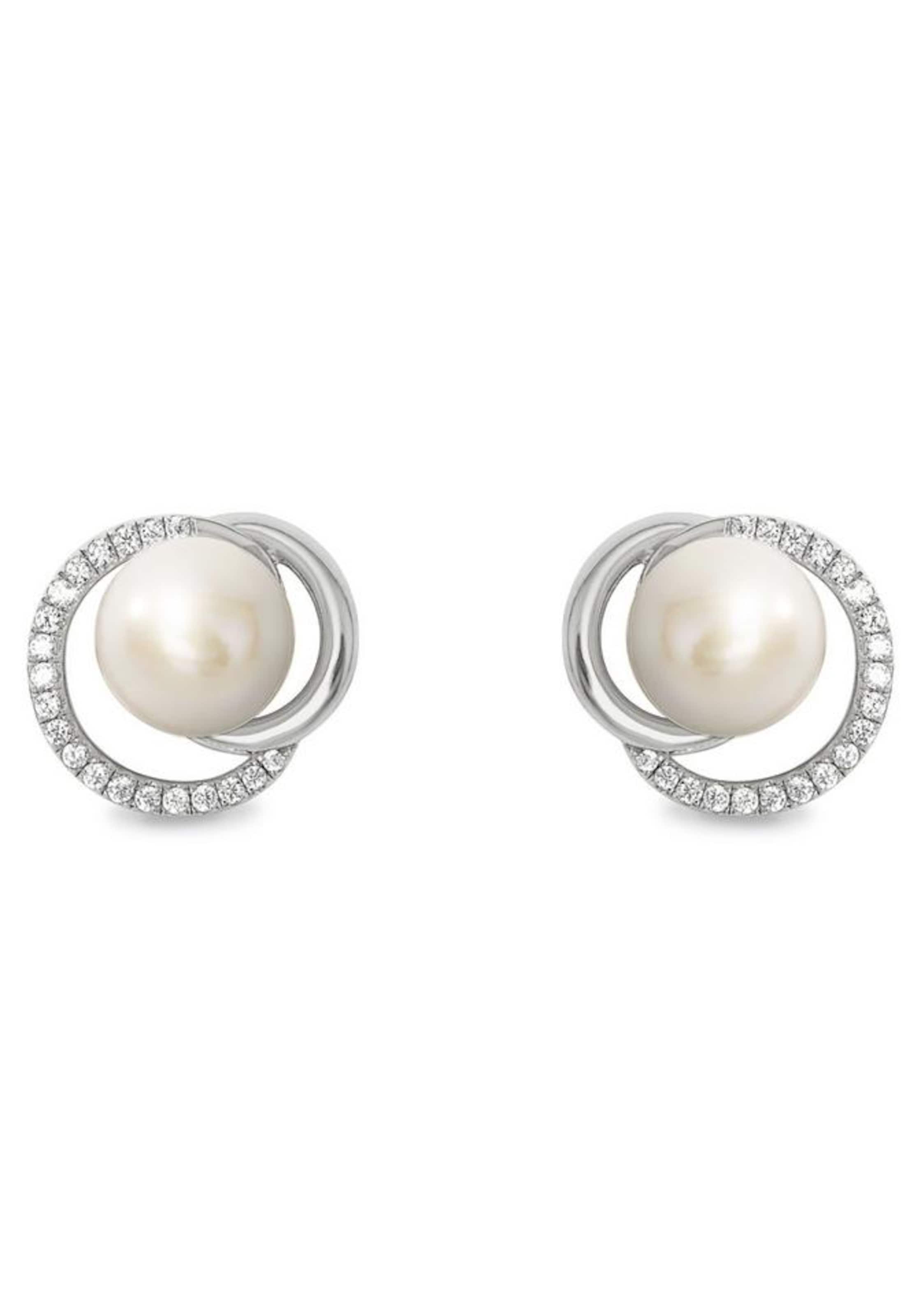 Boucles d'oreilles JOOP! en argent : devant