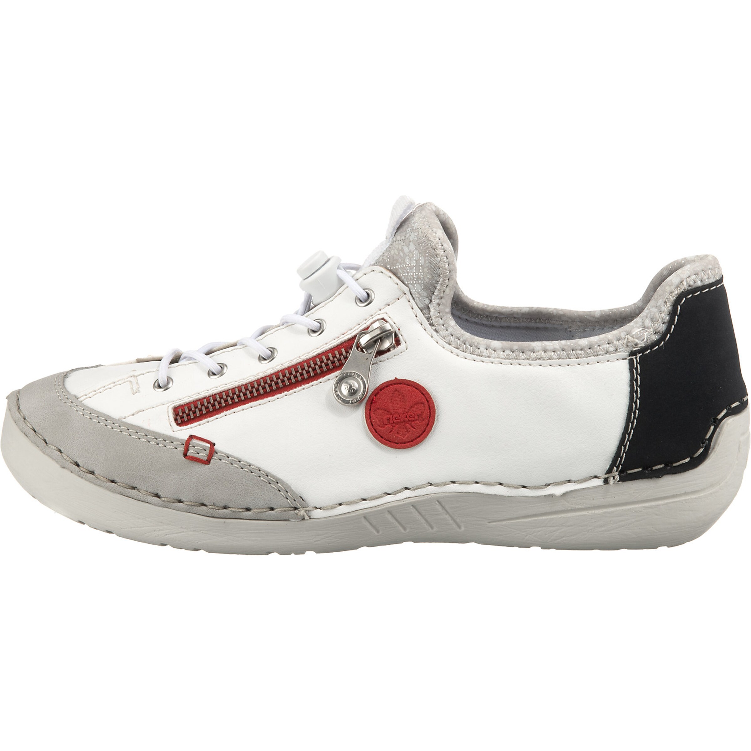 Rieker Schnürschuh in Weiß