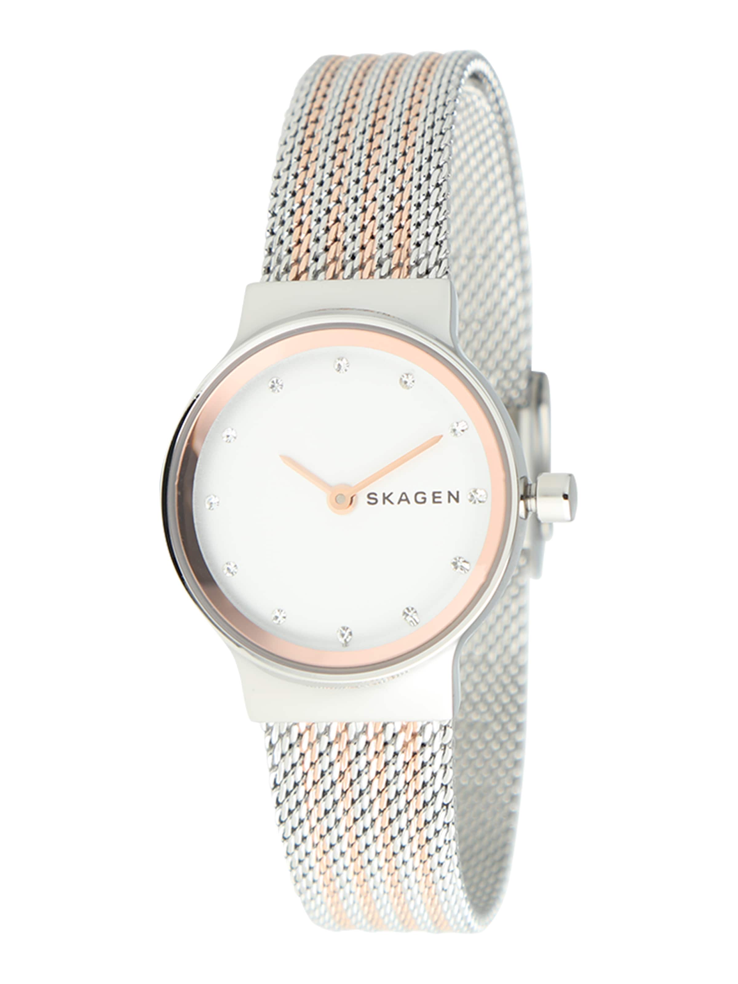 SKAGEN Analoguhr 'Freja' in Silber: Vorderseite