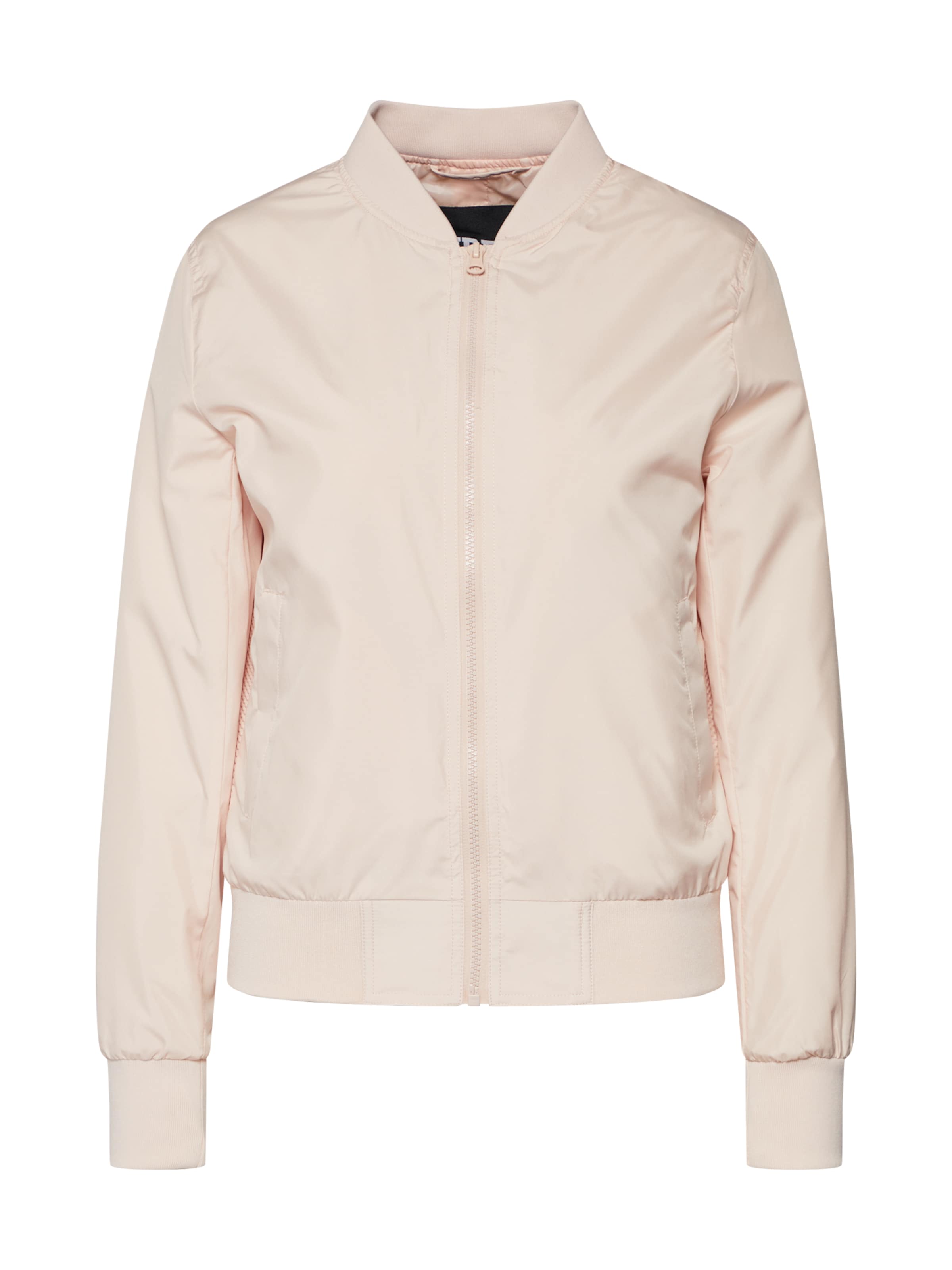 Veste mi-saison Urban Classics en rose : devant