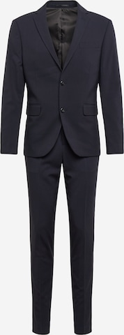 Lindbergh Slim fit Suit in Blue: front