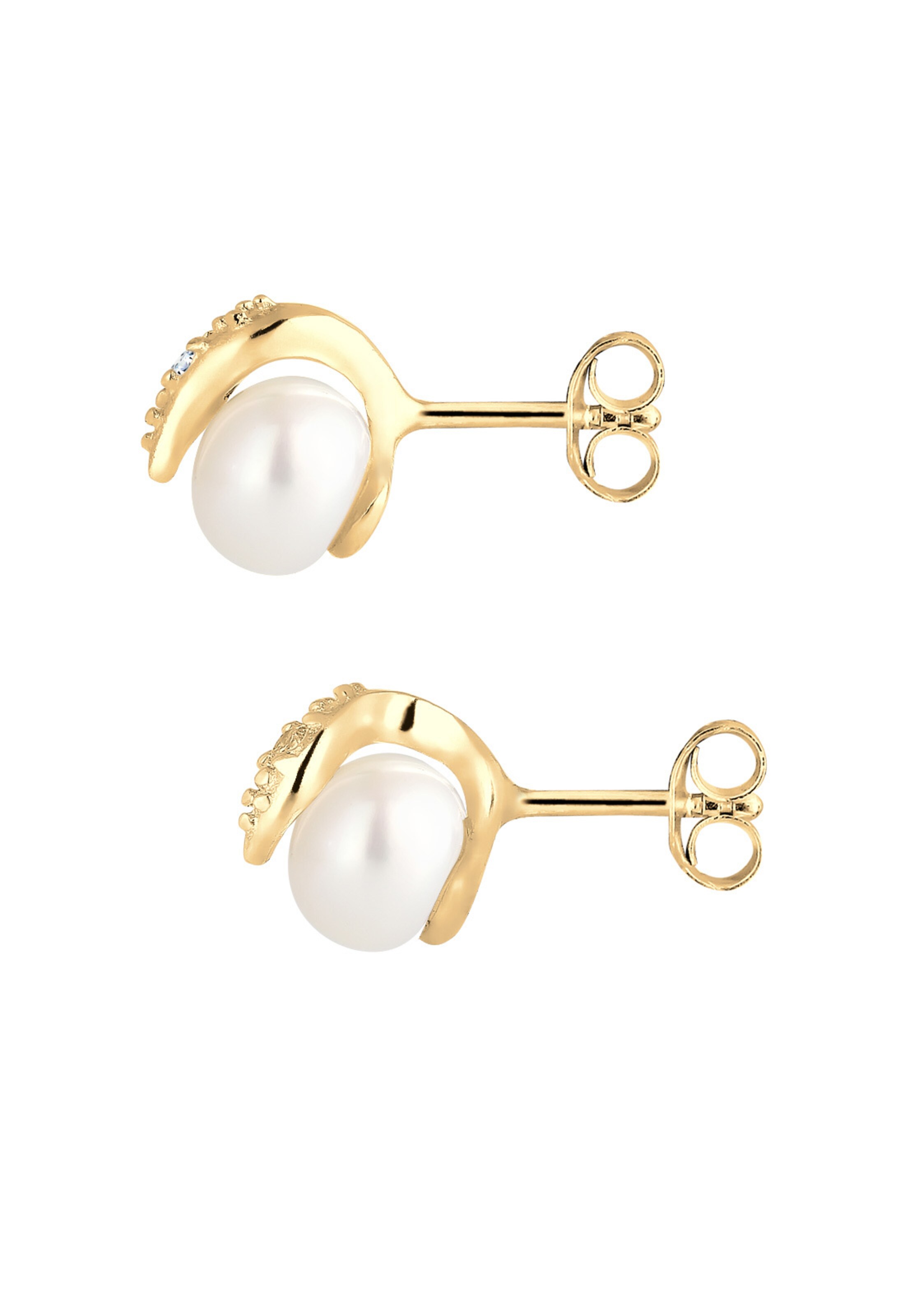 Elli DIAMONDS Ohrringe in Weiß