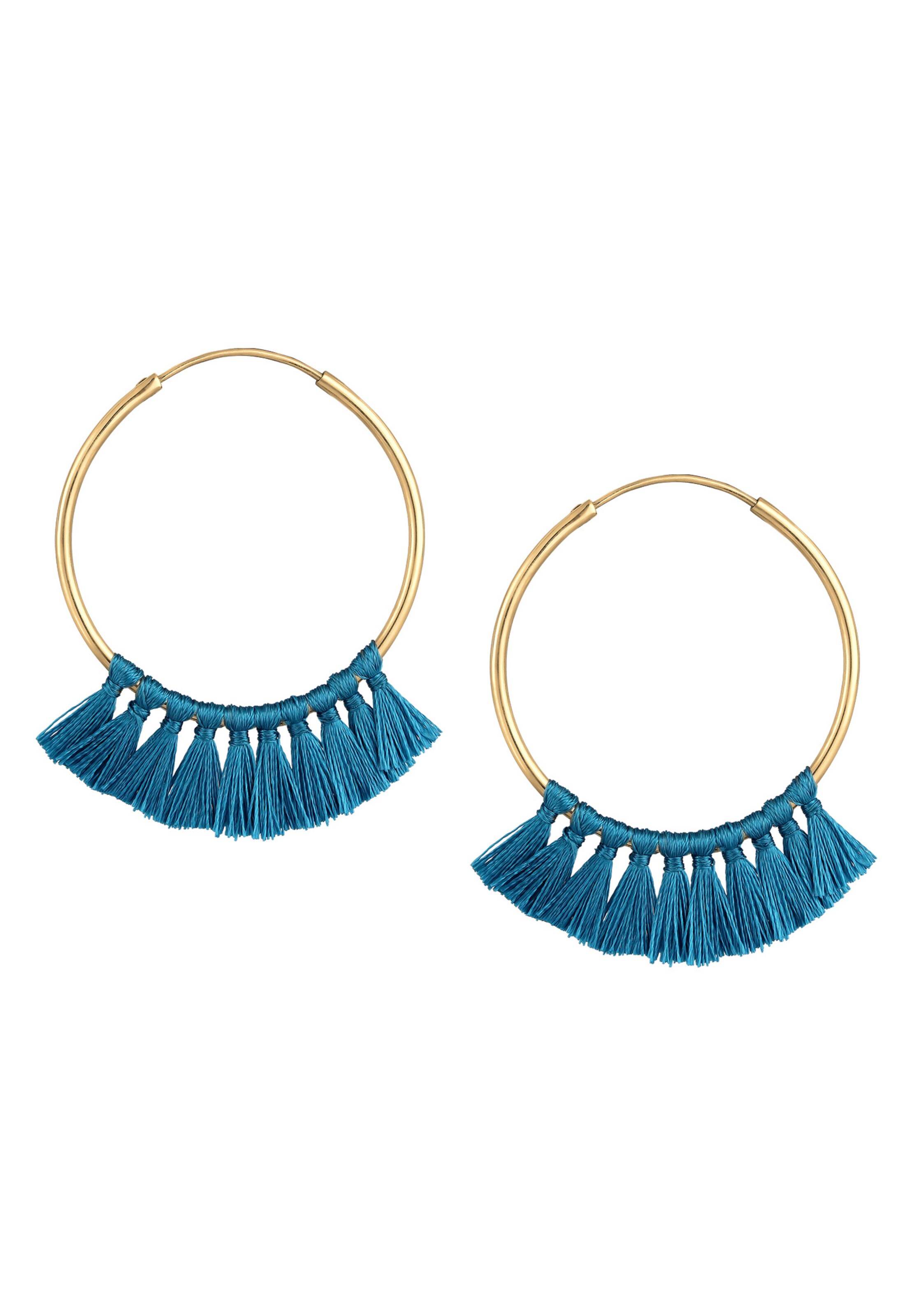 ELLI Ohrringe 'Boho' in Blau