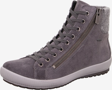 Legero Lace-Up Ankle Boots 'Tanaro' in Grey: front