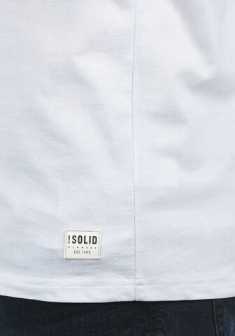 !Solid Rundhalsshirt Kold in Weiß