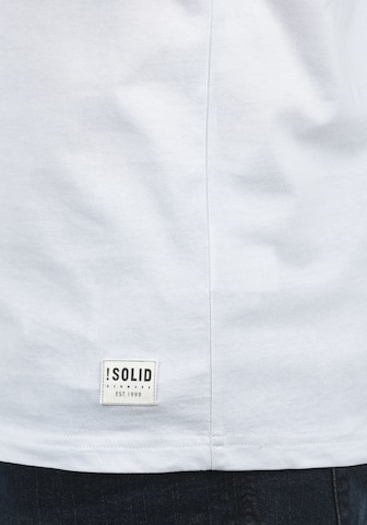 !Solid Rundhalsshirt 'Kold' in Weiß