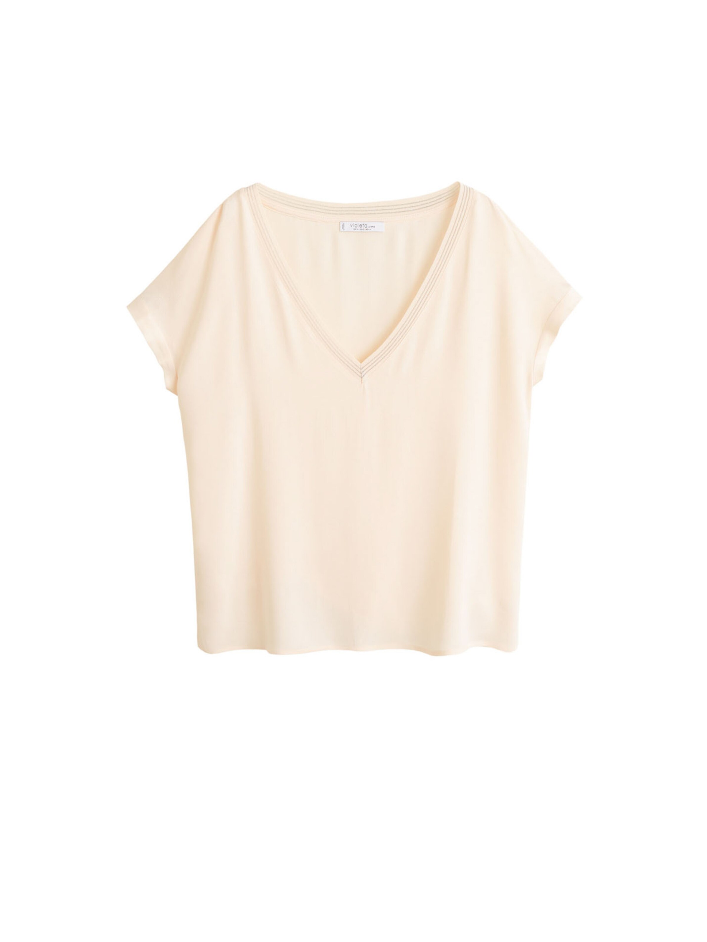 VIOLETA by Mango - Bluse in creme