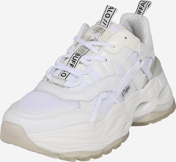 BUFFALO - Zapatillas deportivas bajas 'Triplet' en blanco: frente