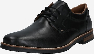 Rieker Lace-Up Shoes in Black: front