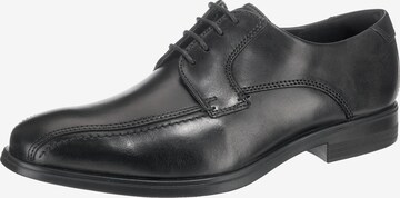 ECCO Lace-Up Shoes 'Melbourne' in Black: front