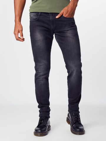 REPLAY Slimfit Jeans 'Anbass' in Blauw: voorkant