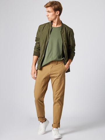 Dockers Tapered Lærredsbukser 'SMART 360 FLEX' i beige
