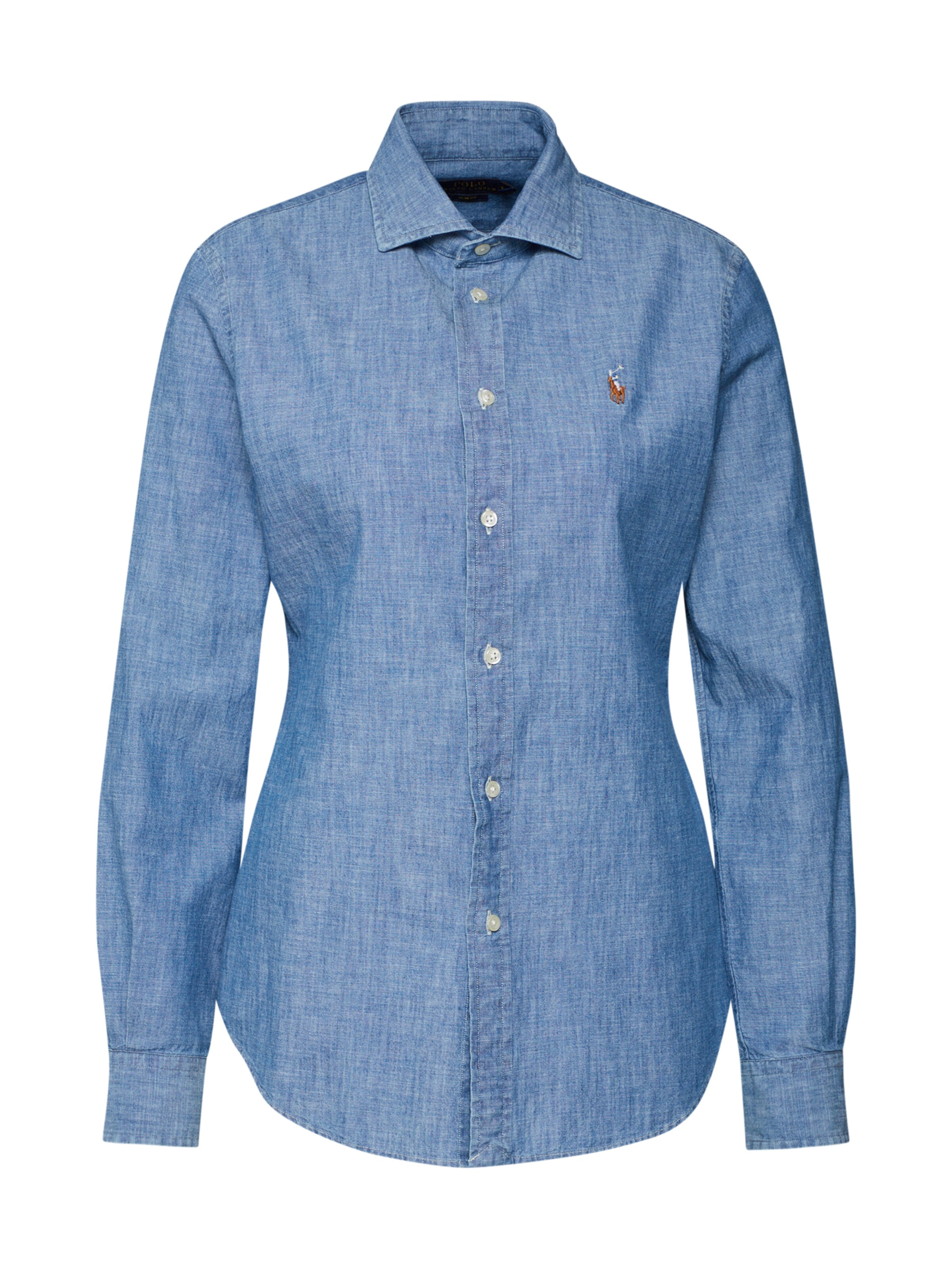POLO RALPH LAUREN - Blouse 'CHAMBRAY' in de kleur Blauw