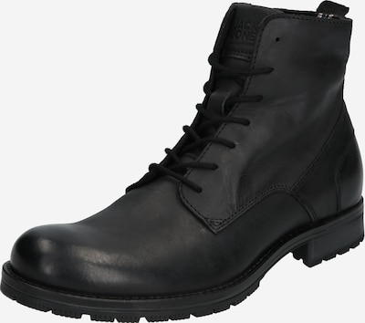 JACK & JONES Botas com atacadores 'Worca' em preto, Vista do produto