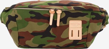 Harvest Label Fanny Pack 'Tokachi' in Green: front