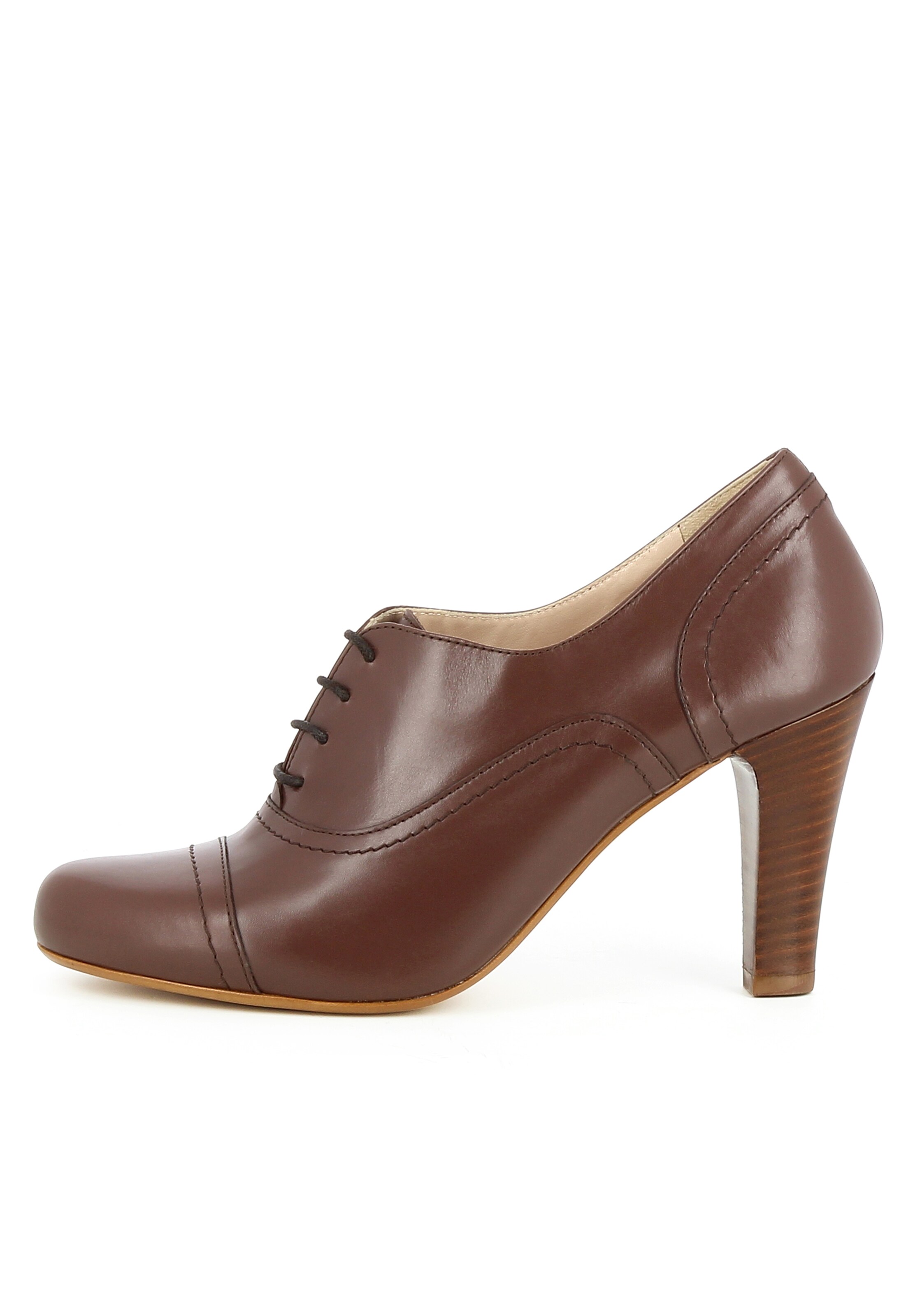 EVITA Pumps met hoge voorkant 'Maria' in Bruin