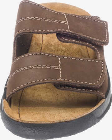 ROHDE Mules 'Soltau-H' in Brown