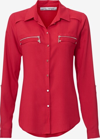 heine Blouse in Rood: voorkant