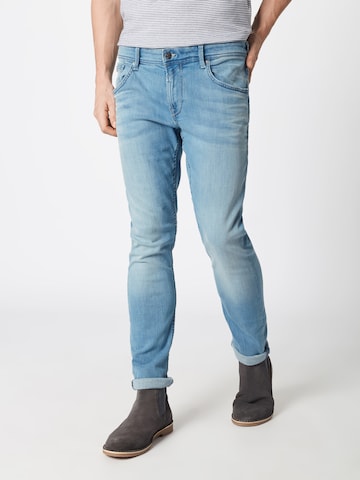 Skinny Jeans 'CULVER' di TOM TAILOR DENIM in blu: frontale
