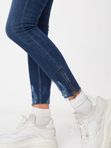 mėlyna TOM TAILOR DENIM Siauras Džinsai 'Nela'